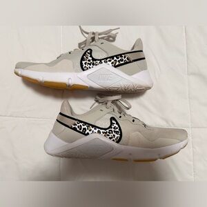 Nike Training Sneakers w/ Leopard Print